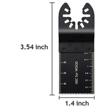 Bi-Metal 34mm Quick Release Oscillating Saw Blades Multi Tool for Drywall Carbide