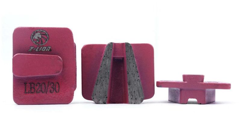 Redi Lock Diamond Segments Shoes for Concrete Terrazzo Floor Grinding