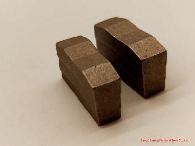 Andesite Stone Diamond Segment Cutting Andesite Block Sharpness