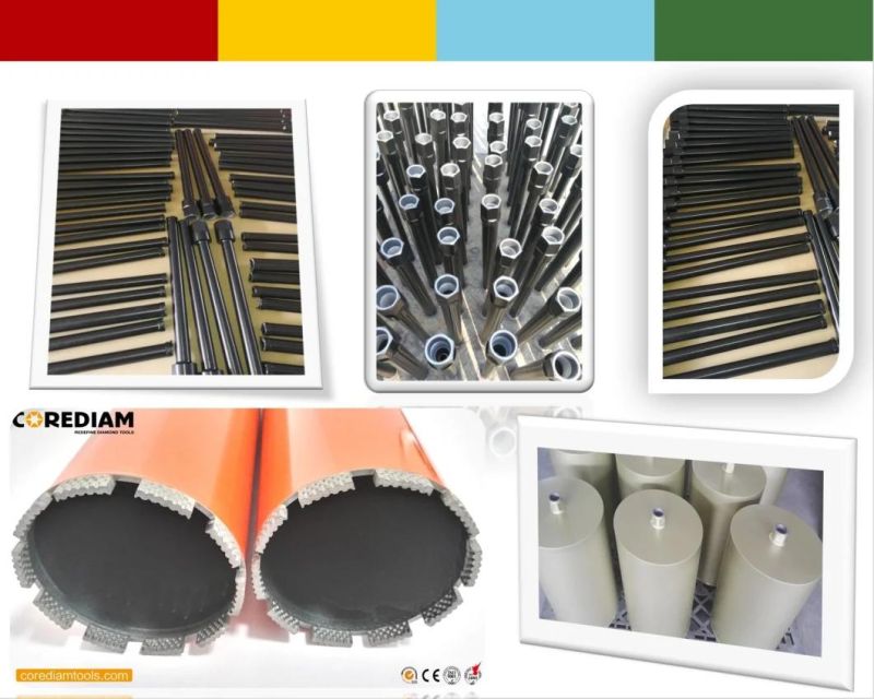 Dimple Segment Diamond Core Drill/Diamond Tool/Core Drill Bit