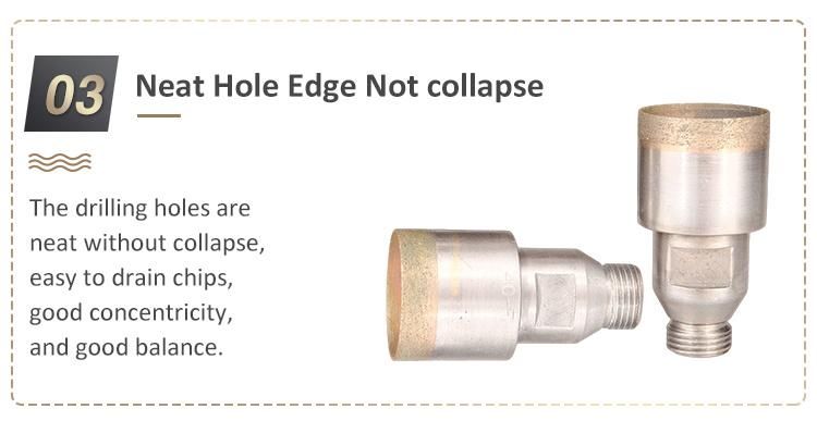 Sintered Diamond Hole Drill for Glass Drilling