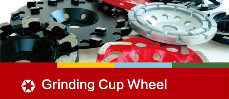 Grinding Wheel with Stairs Segment/Diamond Grinding Cup Wheel/Diamond Tools