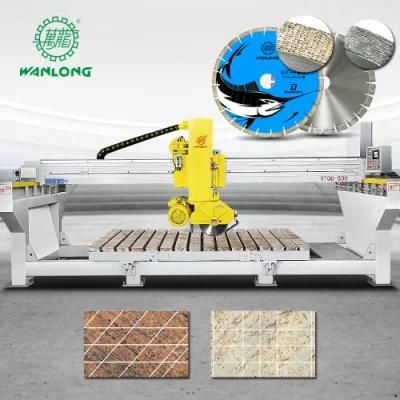 Wanlong Ytqq-500 Automatic Bridge Stone Cutting Table Saw Machine