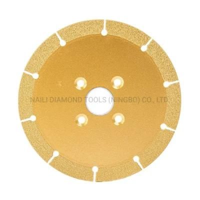 Qifeng Manufacturer Power Tools 150mm Vacuum Brazed Diamond Cutting Blade/Diamond Tools/Diamond Saw Blade