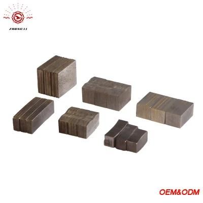 Abrasive Sandstone Cutting Segment Diamond Segment for Hard Sandstone