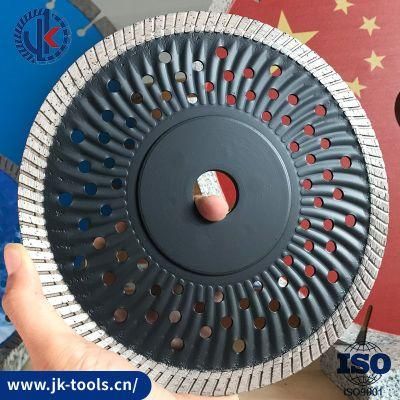 Turbo Diamond Cutting Disc Circular Saw Blade for Stone Cutter Tools with Flanch