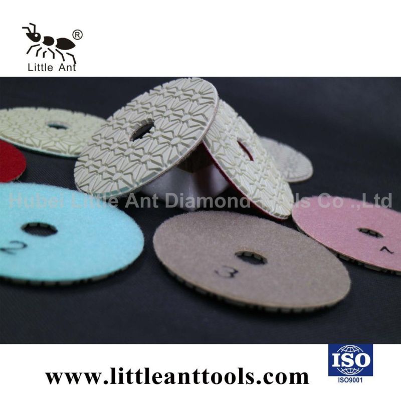 4 Inch /100mm 4 Steps Wet Polishing Pads
