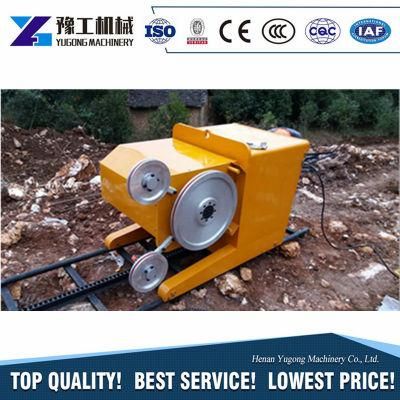 Small Granite and Marble Block Bridge Rope Cutting Saw