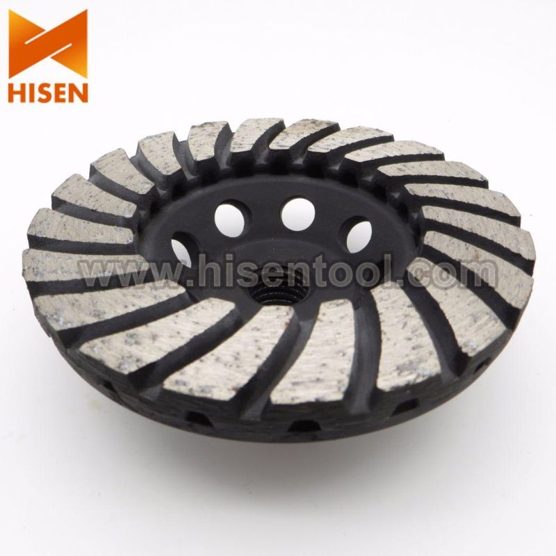 High Quality 100mm Turbo Diamond Cup Wheel for Stone