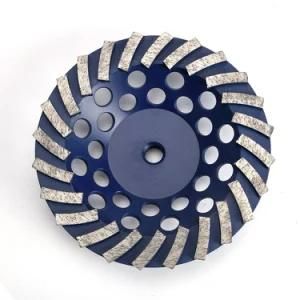 Gold Color 3inch Sintered Continuous Cup Wheel Diamond Tools