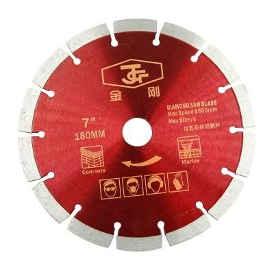 Wholesale 180mm Segment Diamond Saw Blade for Cutting Granite