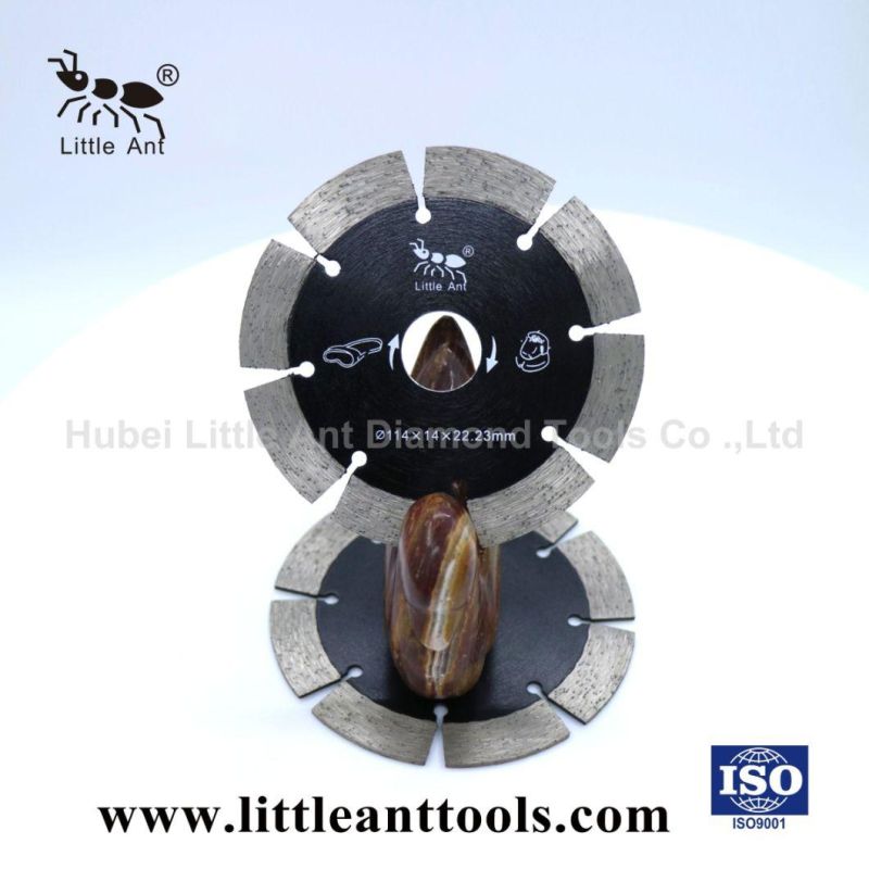 Black 114mm Diamond Concrete Saw Blade for Dry Using