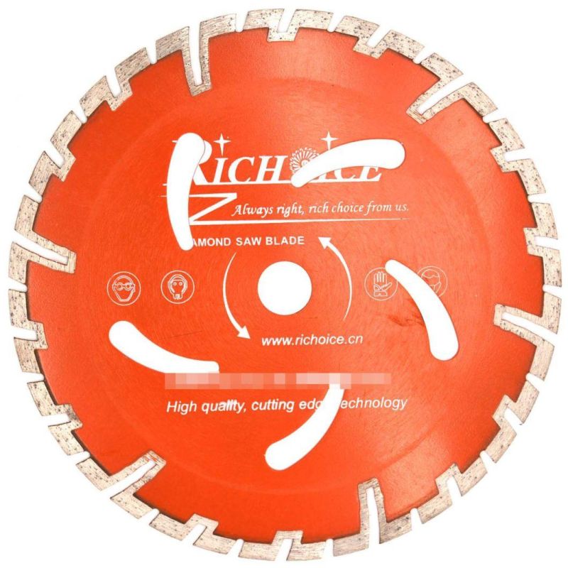 350mm Cutting off Brick Tile Porcelain Granite Marbles Tools Hot Pressed Super Thin Turbo Segment Continue Diamond Circular Saw Blade