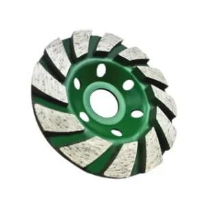 100mm Turbo Diamond Grinding Plate for Concrete Marble