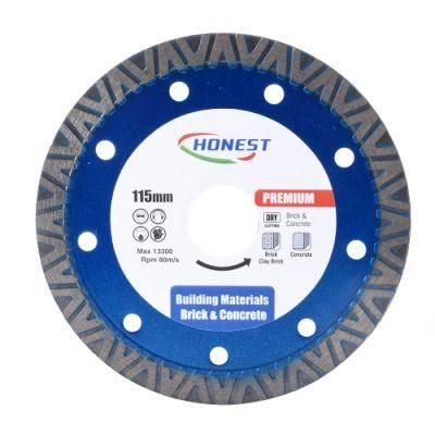 Continuous Rim Diamond Saw Blade for Cutting Ceramic and Porcelain