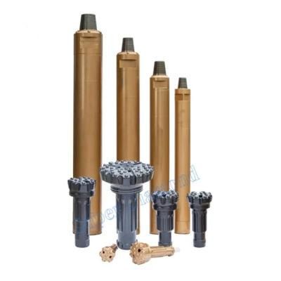 China Manufacture High Air Pressure Mining DTH Hammer Button 82mm 99mm 125mm 148mm DTH Hammer Rock Drilling DTH Bits for Sale