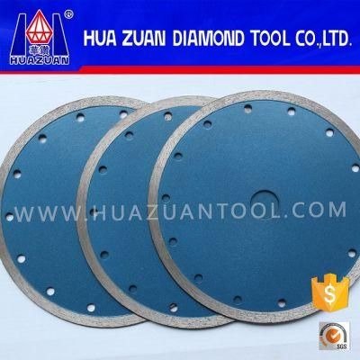 Hot Press Sintered Diamond Continuous Rim Cutter for Stone Ceramic Tile, 7&quot; Granite Saw Blade