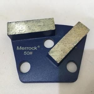 Two Segments Diamond Grinding Shoe for Concrete Grinding