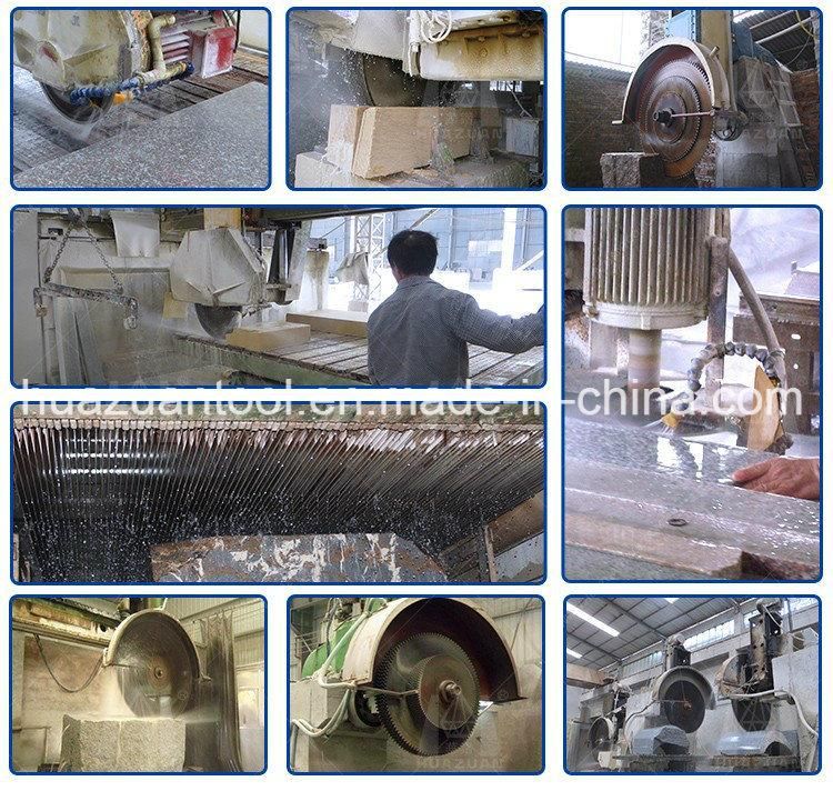 Long Lifespan Diamond Segment Granite Cutting Segment Manufactured by Quanzhou Huazuan