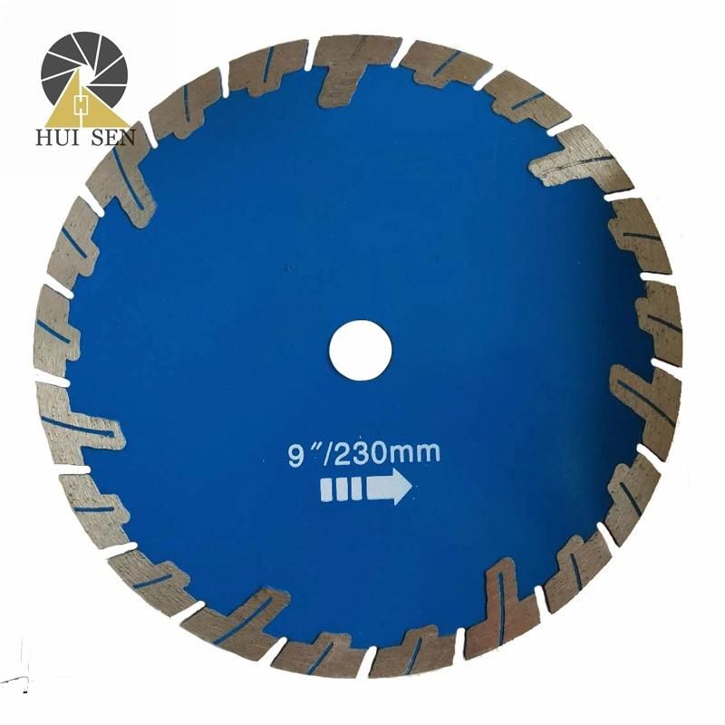 Hot Press Diamond Turbo Circular Saw Blade for Metal and Concrete