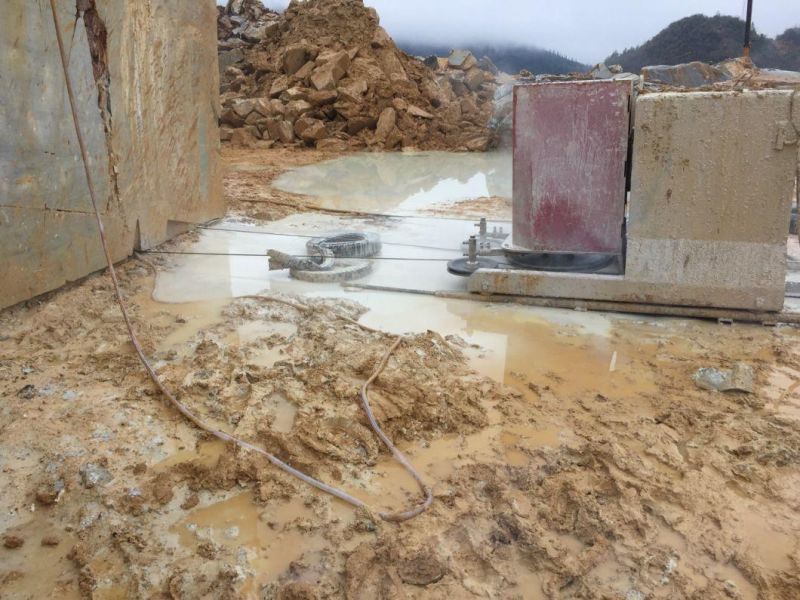 Marble Quarrying Dry Cutting Diamond Rope