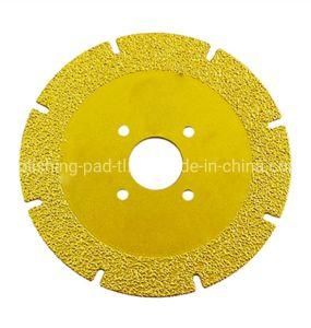 Cutting Grinding Disc Brazing Diamond Saw Blade for Cutting Stone/Ceramic