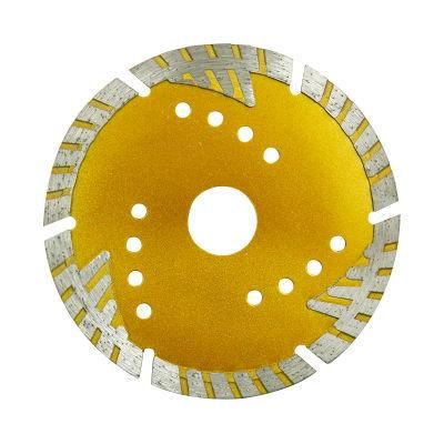 115 mm Diamond Cutting Blade with Protective Teeth for Granite