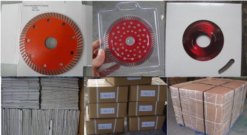 105-350mm Diamond Sintered Turbo Saw Blade General Purpose Cutting Tools