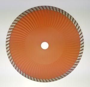 180mm Turbo Blade Wave Diamond Saw Blade for Cutting Marble