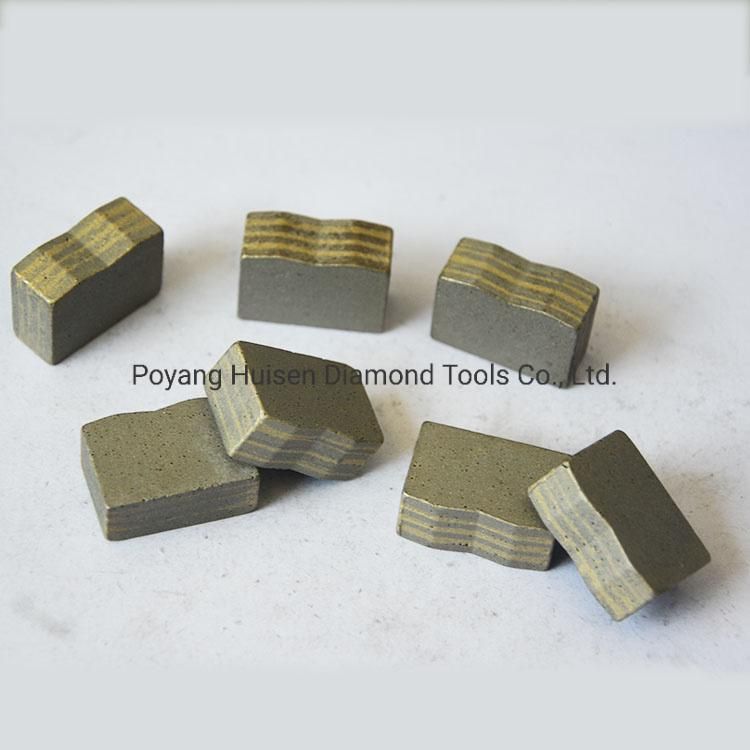 Stone Block Cutting Tools Multi Diamond Saw Blade Segment for Sandtone