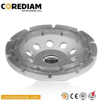Double Row Diamond Grinding Cup Wheel/Diamond Tool/Abrasive Wheel