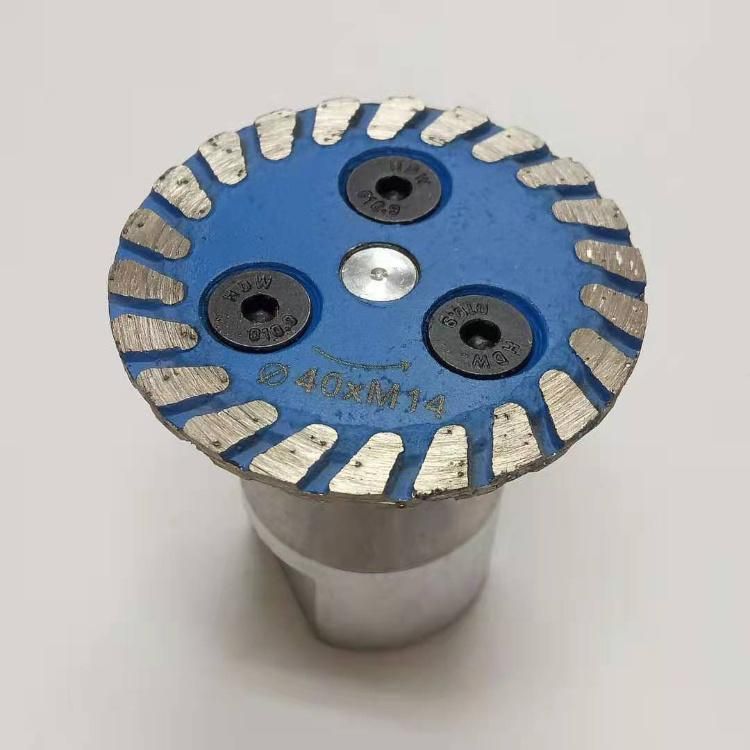 40mm Diamond Sintered Turbo Carve and Cutting Blades with M14