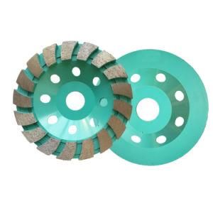 3 Dots Segment Diamond Metal Grinding Pad for Concrete Granite Marble