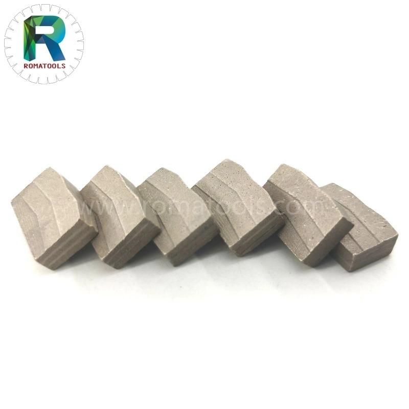 Romatools 1000mm Granite Segments 24X7.0/6.2X15mm for Indian Market