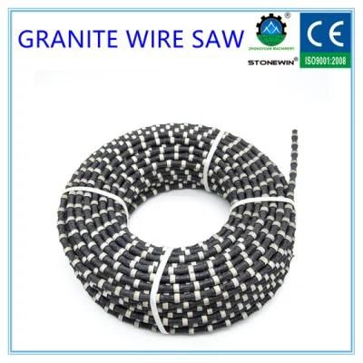 Mining Granite Quarrying Cutting Tool Diamond Wire Saw 11.5mm Diameter