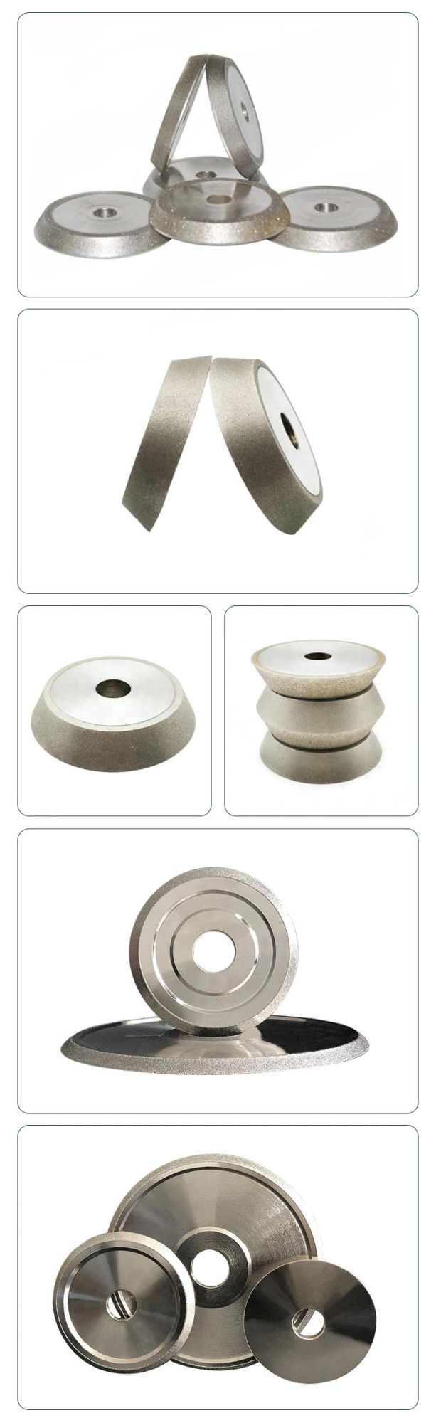 180 mm Diamond Grinding Wheel Electroplated Polishing