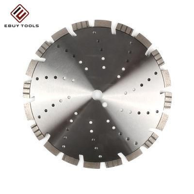 Laser Welded Silent Tools Segment Diamond Saw Blade for Reinforced Concrete Cutting