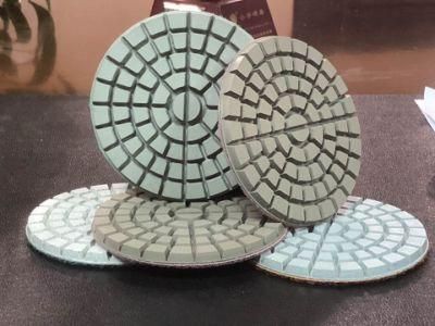 Specialized Flexible Wet Marble Grinding Diamond Polishing Pads