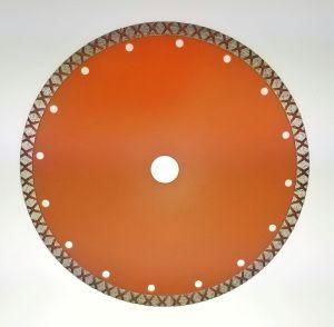 Cold Pressed Turbo Blade Wave Diamond Saw Blade for Cutting Marble Cutting Tool