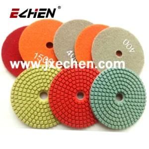 Wet Diamond Polishing Pad with Velcro