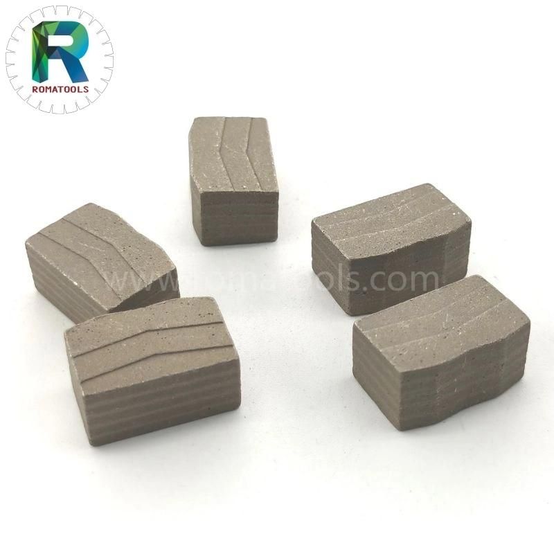 3000 24X12.5/11.5X15 mm Diamond Segments for Hard Granite Cutting