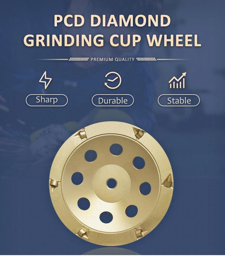 PCD Grinding Wheel Concrete Grinder Diamond Diamond Cup Wheel Blank