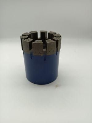 Manufacturer Aq Bq Nq Hq Pq T2 T6 Nq3 Pq3 Hq3 High Quality Diamond Sand Coring Bits, Super Hard Rock Bits 75#91#113#133#153# Bits-Nq